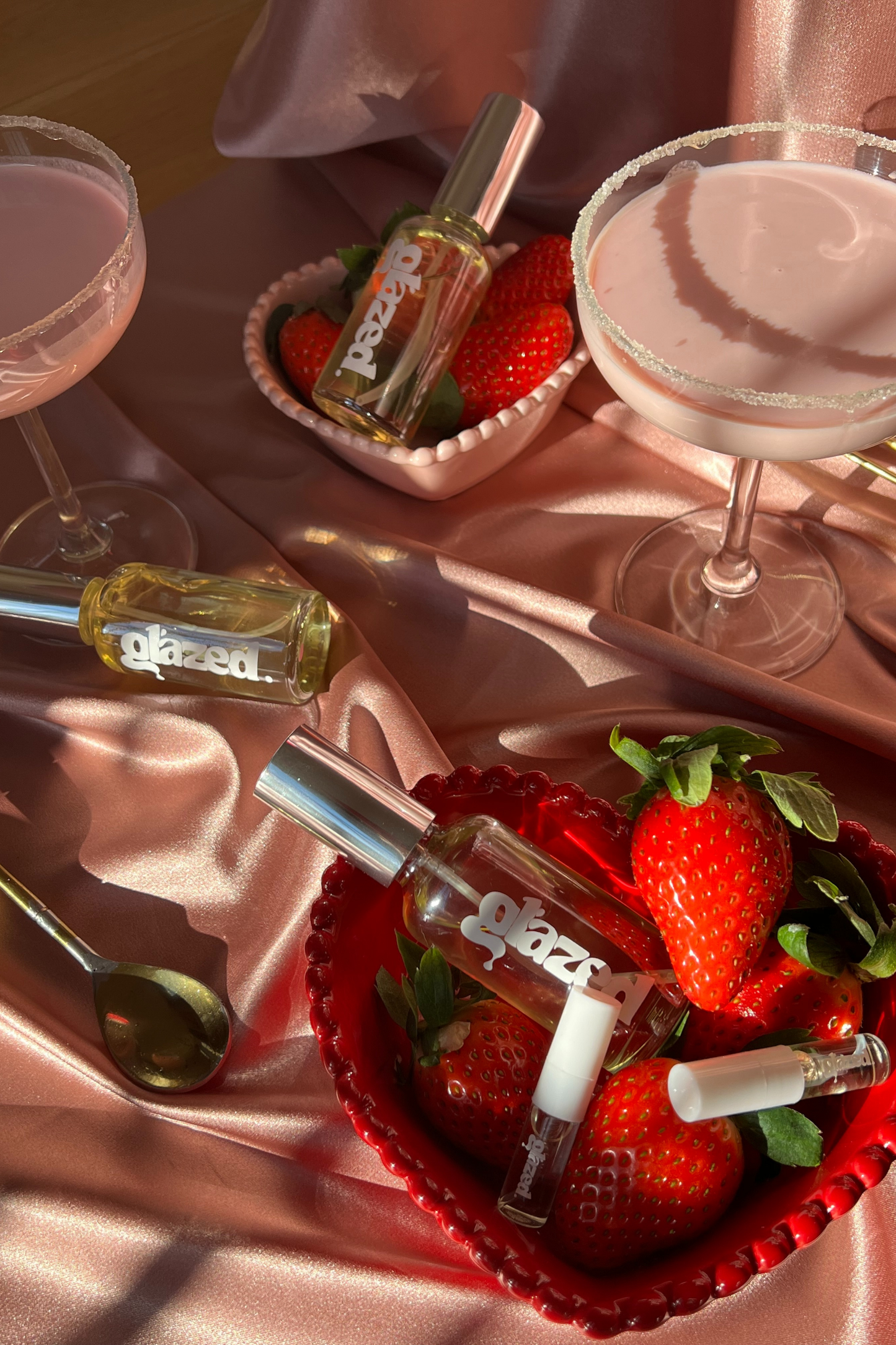 Strawberries & Cream Glaze