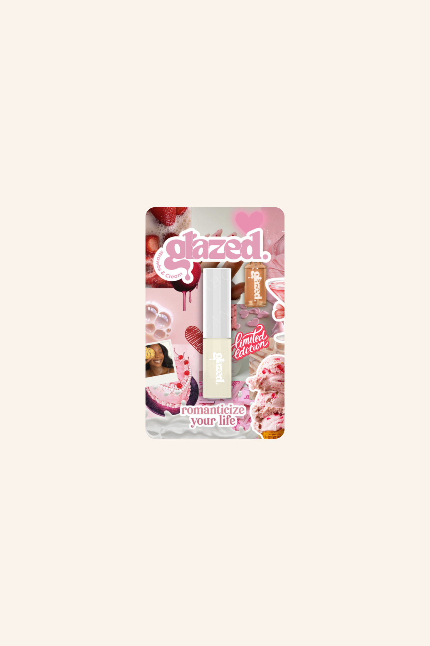 Strawberries & Cream Glaze 2ml
